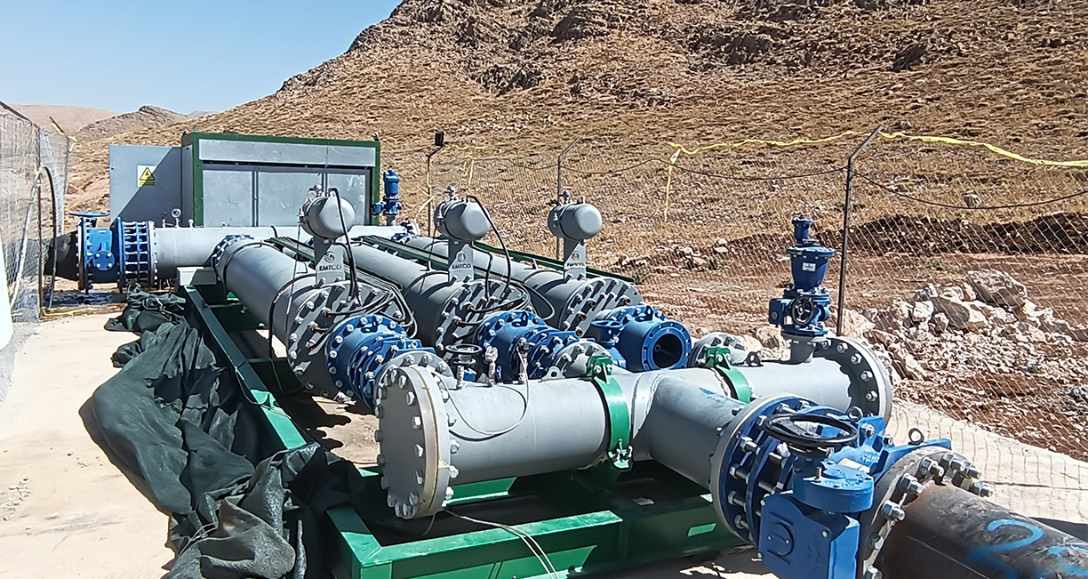  The emergency pumping station package of Deimeh
