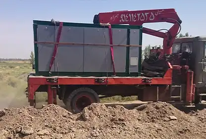 پکیج ایستگاه پمپاژ روستای مهماندار_شهرستان ملکان